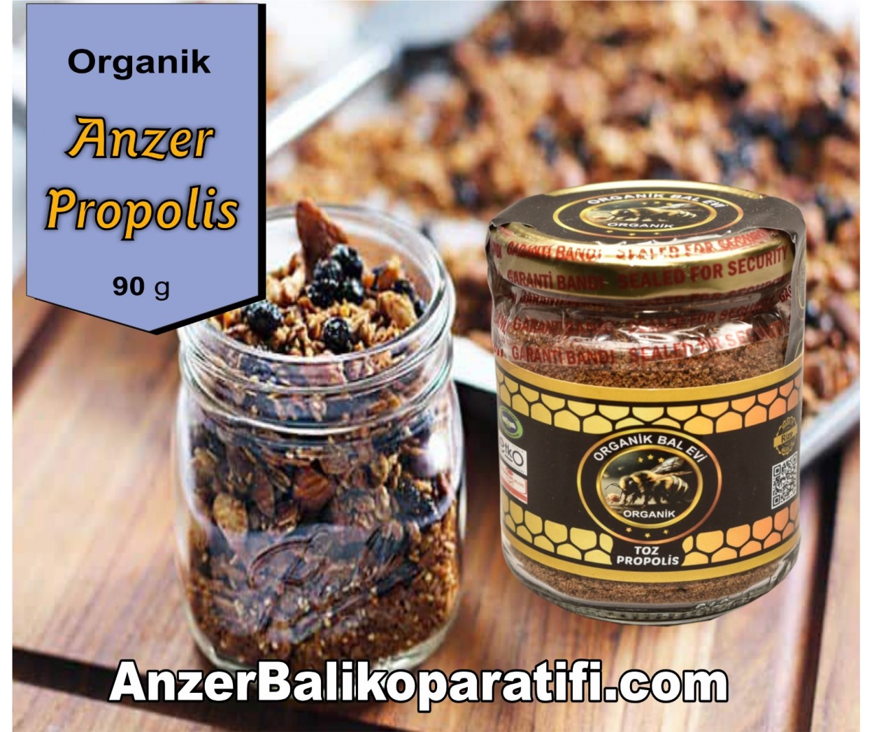 Organik Anzer Propolis 90 GR